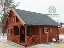 Domek z antresola Wiktor IV - wersja 1 - V1 - 5,9x5,9m SSO - zdjęcie 74