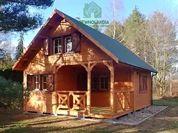 Domek z antresola Wiktor IV - wersja 1 - V1 - 5,9x5,9m SSO - zdjęcie 72