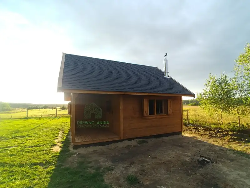 Domek z antresola Wiktor IV - wersja 1 - V1 - 5,9x5,9m SSO