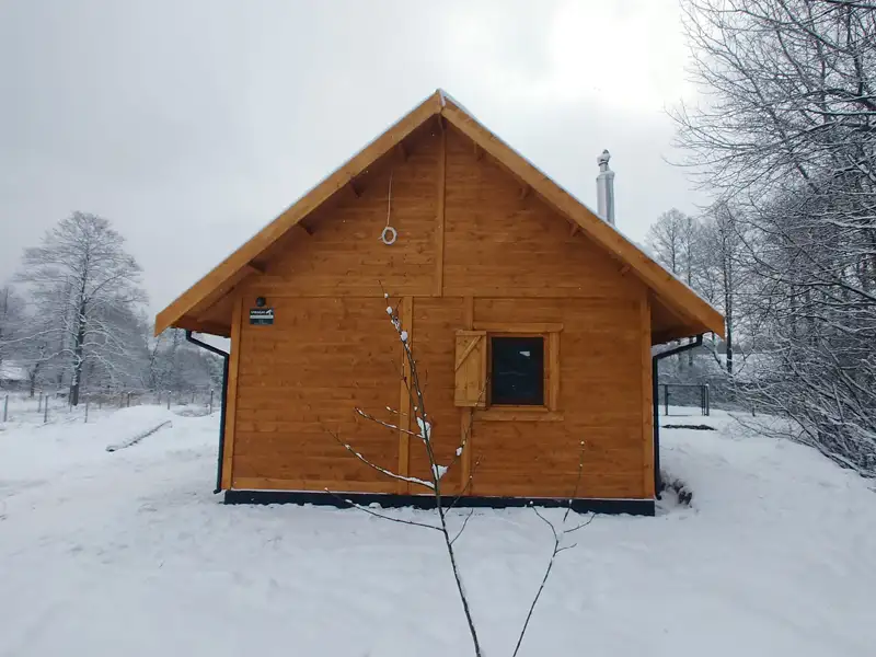 Domek z antresola Wiktor IV - wersja 1 - V1 - 5,9x5,9m SSO