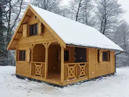 Domek z antresola Wiktor IV - wersja 1 - V1 - 5,9x5,9m SSO - zdjęcie 44