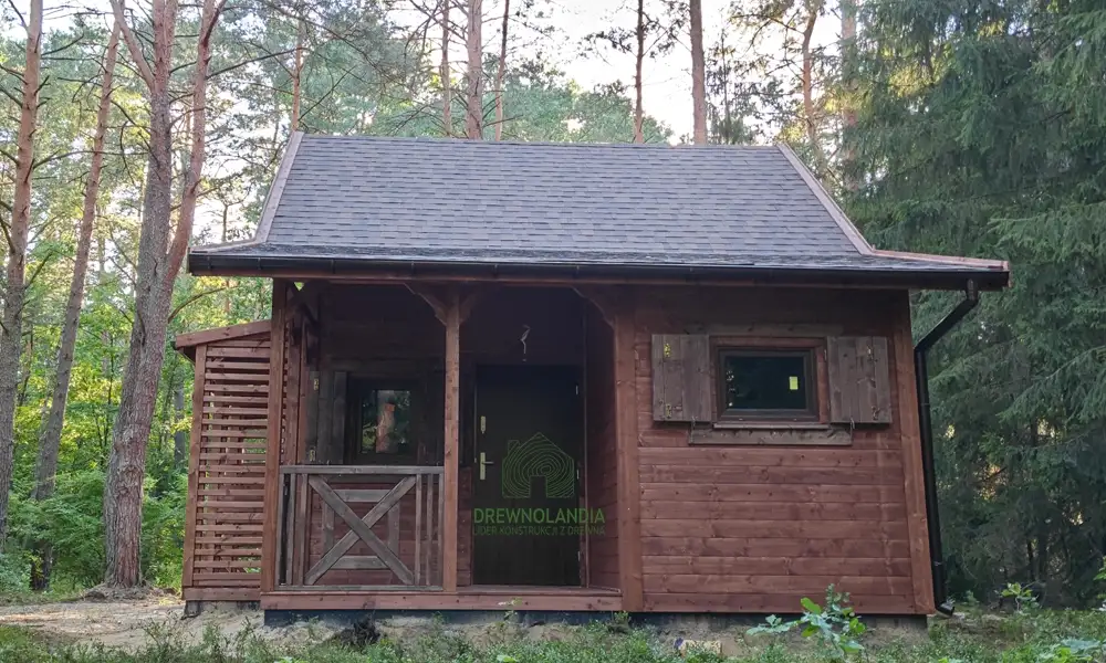 Domek z antresola Wiktor IV - wersja 1 - V1 - 5,9x5,9m SSO