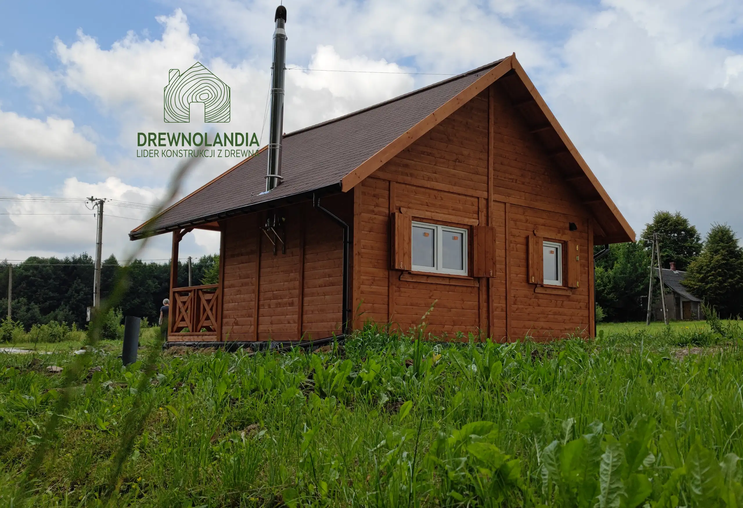 Domek z antresola Wiktor IV - wersja 1 - V1 - 5,9x5,9m SSO