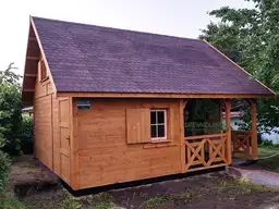 Domek drewniany Wiktor III - CRA - 5x6m  - zdjęcie 69