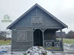 Domek drewniany Wiktor III - CRA - 5x6m  - zdjęcie 37