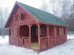 Domek drewniany Wiktor III - CRA - 5x6m  - zdjęcie 28