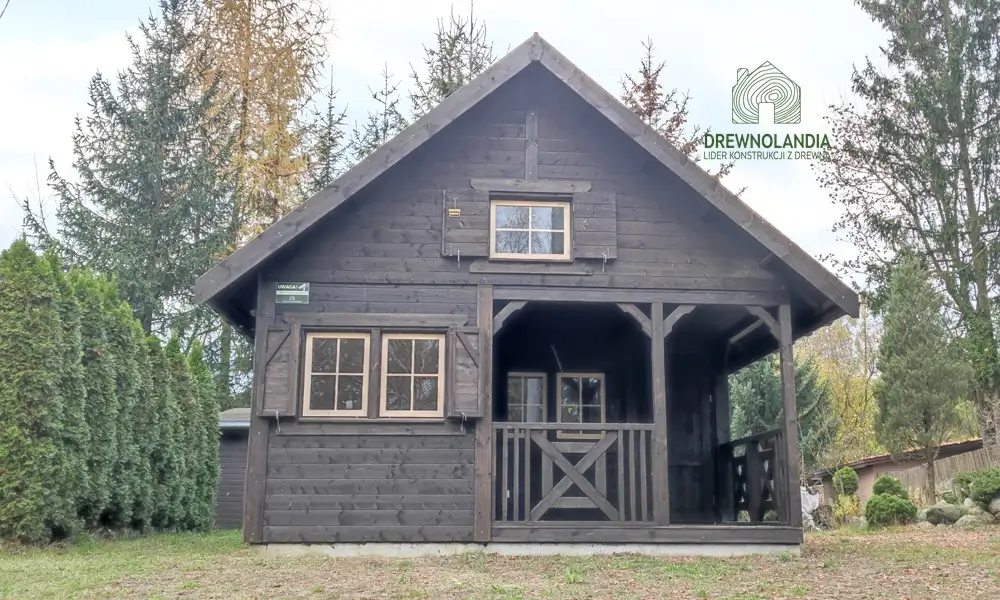 Domek drewniany Wiktor III - CRA - 5x6m 