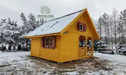 Domek drewniany Wiktor III - CRA - 5x6m  - zdjęcie 24