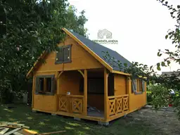 Domek drewniany Wiktor III - CRA PLUS - 5x6m  - zdjęcie 15