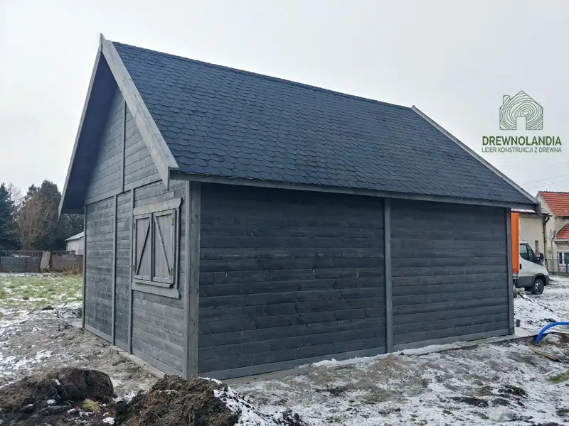 Domek drewniany Wiktor III - CRA PLUS - 5x6m 