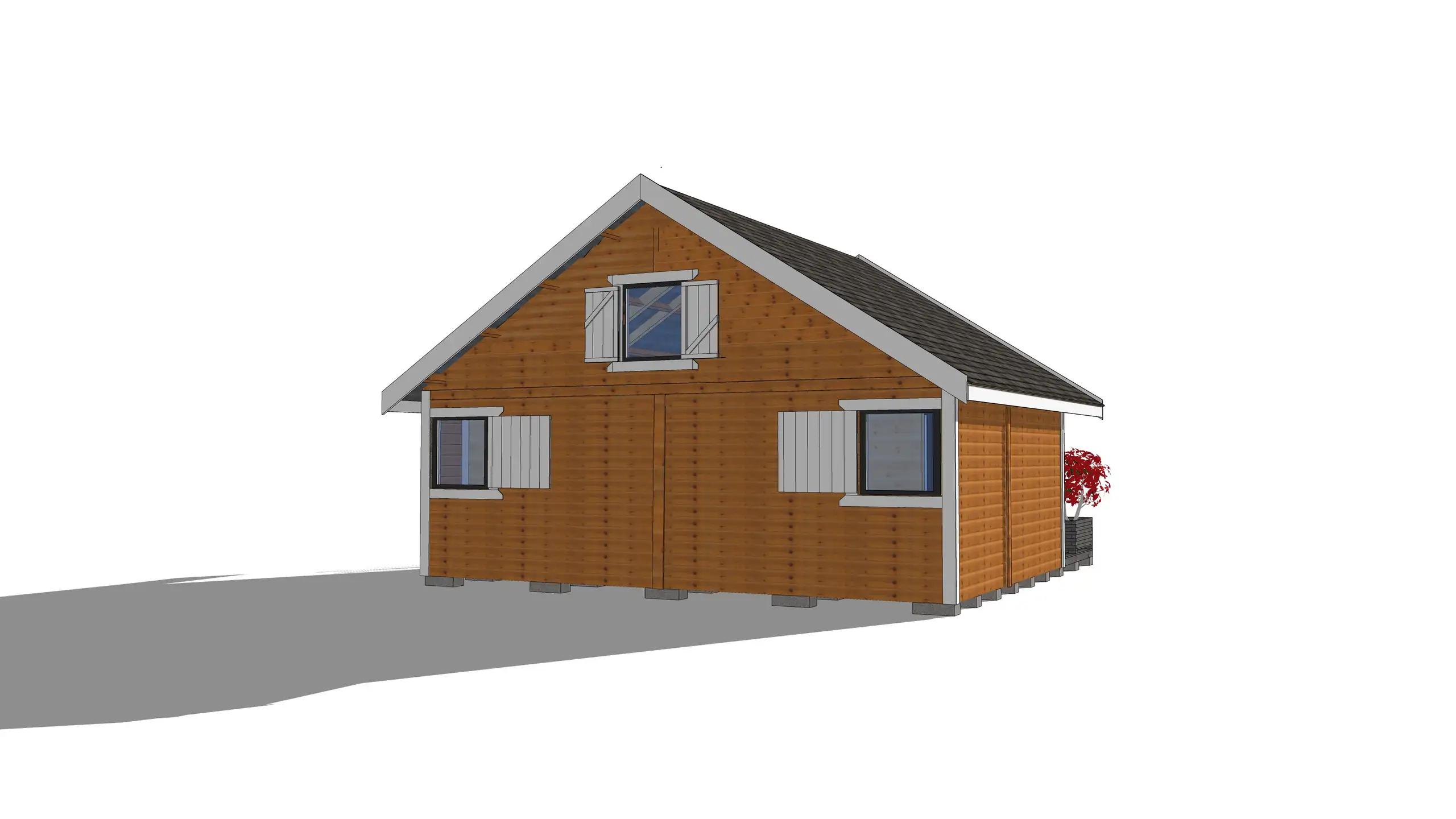 Domek Adam III CRA 7m x 5m