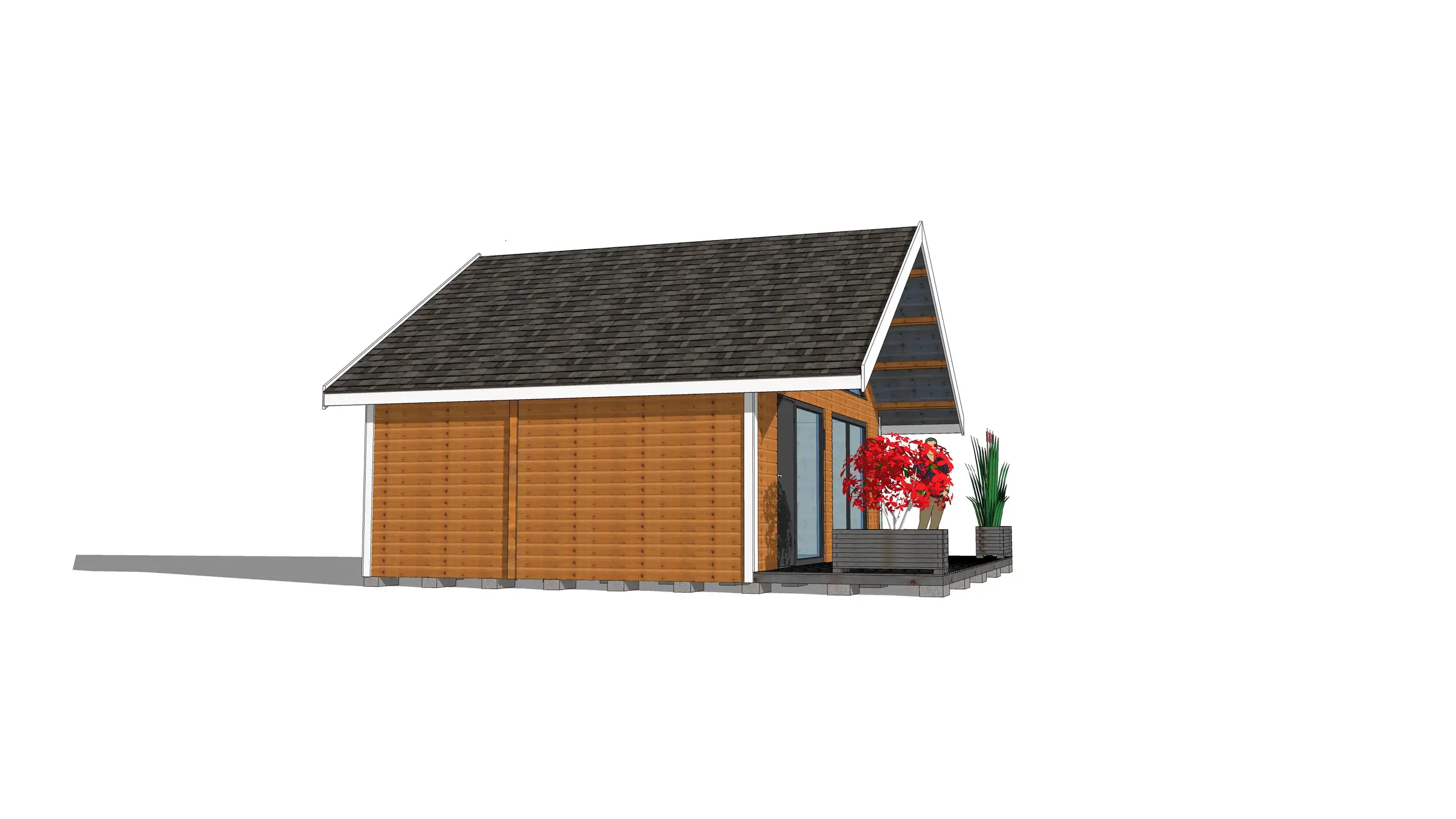 Domek Adam III CRA 7m x 5m