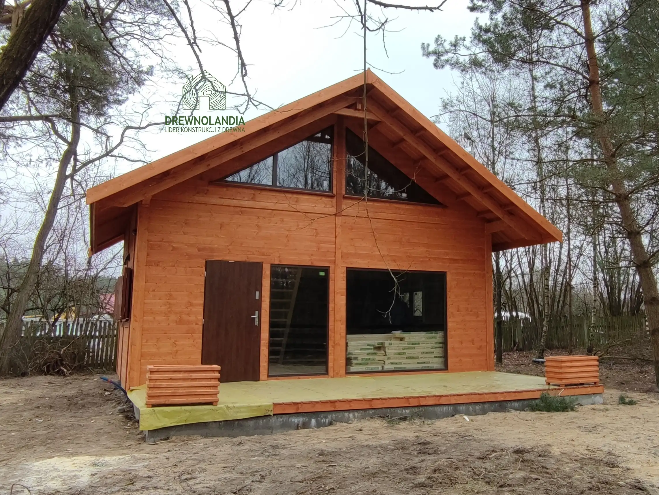 Domek Adam III 7 × 5 m – standard WT2021