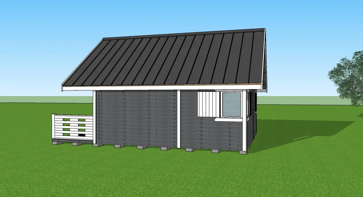 Domek Adam IV SSO 5,9m x 5,9m 