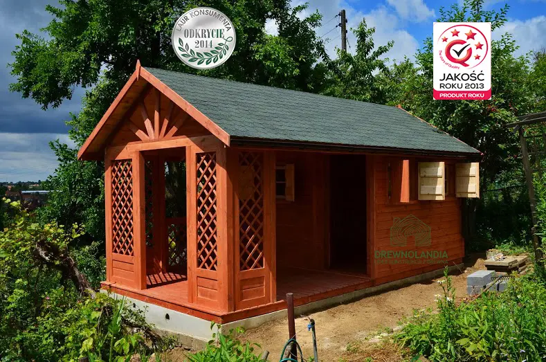 Domek Adrian - 6x3m (SSO)