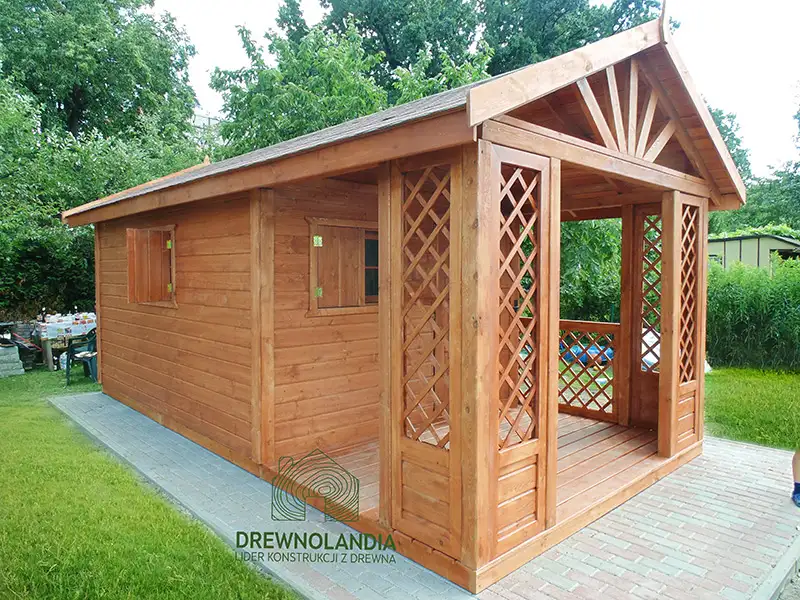 Domek Adrian - 6x3m (SSO)