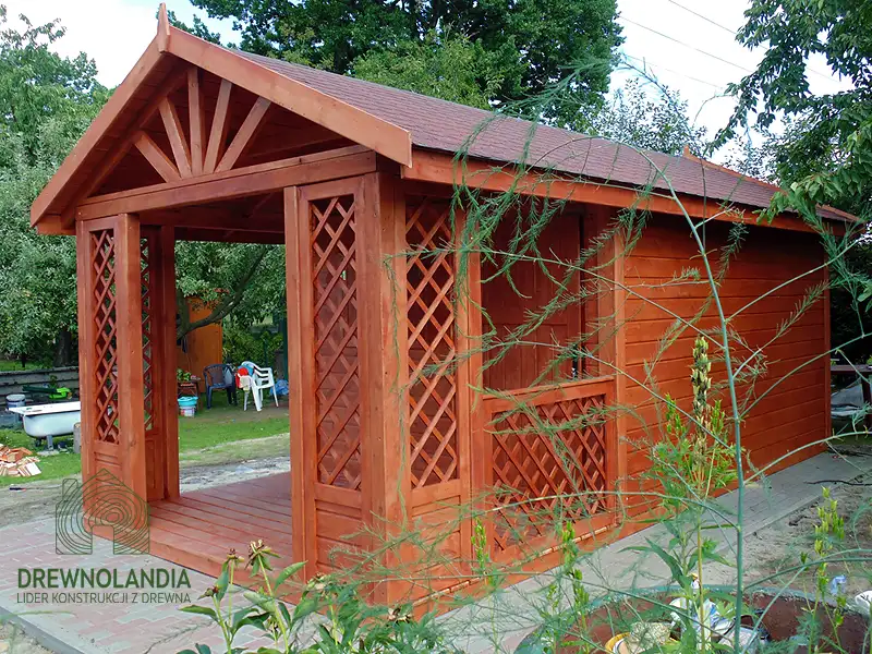 Domek Adrian - 6x3m (SSO)