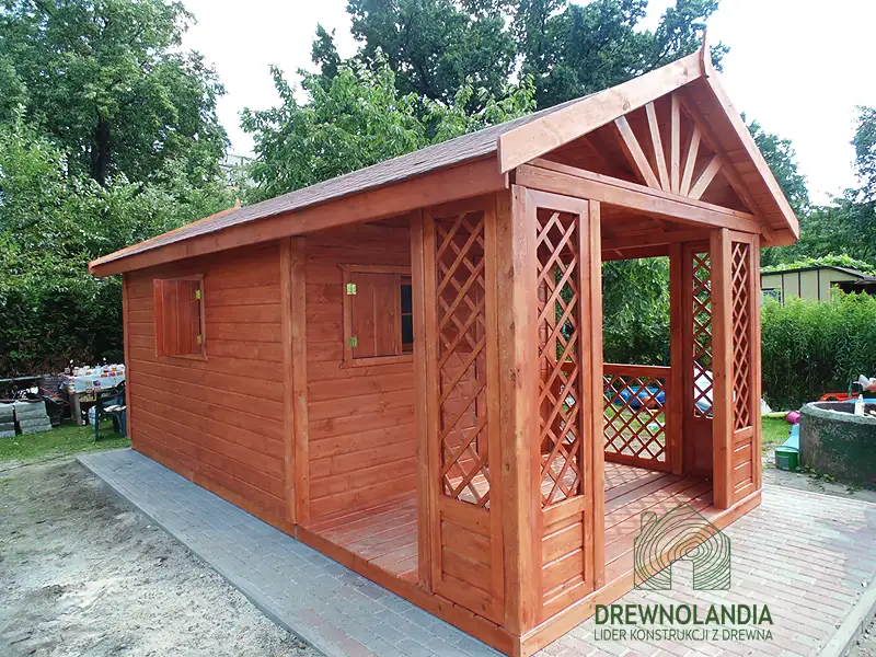 Domek Adrian - 6x3m (SSO)