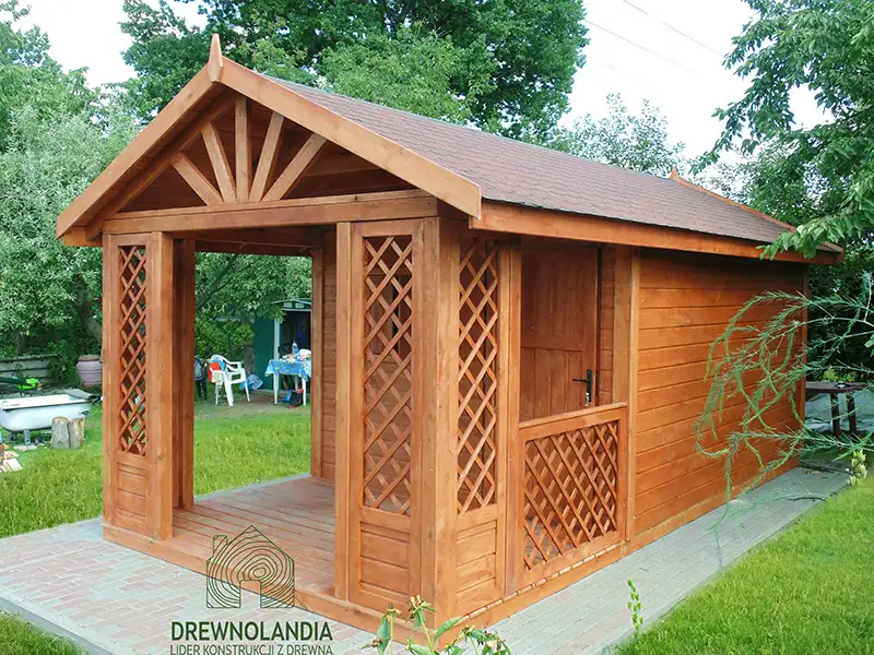 Domek Adrian - 6x3m (SSO)