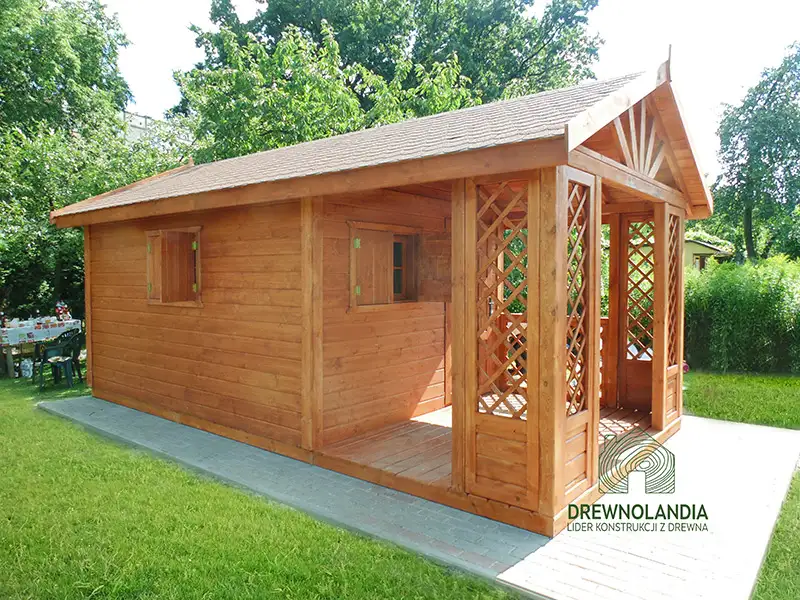 Domek Adrian - 6x3m (SSO)