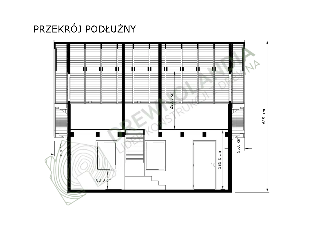 Domek Albert III SSO 7mx5m +taras 7mx3m