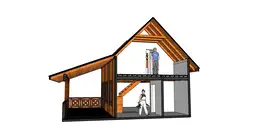 Domek Albert III CRA 7mx5m +taras 7mx3m - zdjęcie 20