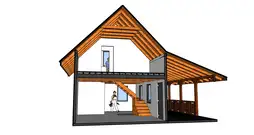 Domek Albert III CRA 7mx5m +taras 7mx3m - zdjęcie 13