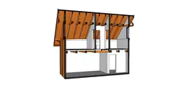 Domek Albert III CRA 7mx5m +taras 7mx3m - zdjęcie 14