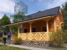 Domek Albert III CRA 7mx5m +taras 7mx3m - zdjęcie 7