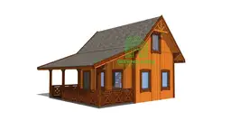 Domek Albert III WT2021 7mx5m +taras 7mx3m - zdjęcie 16