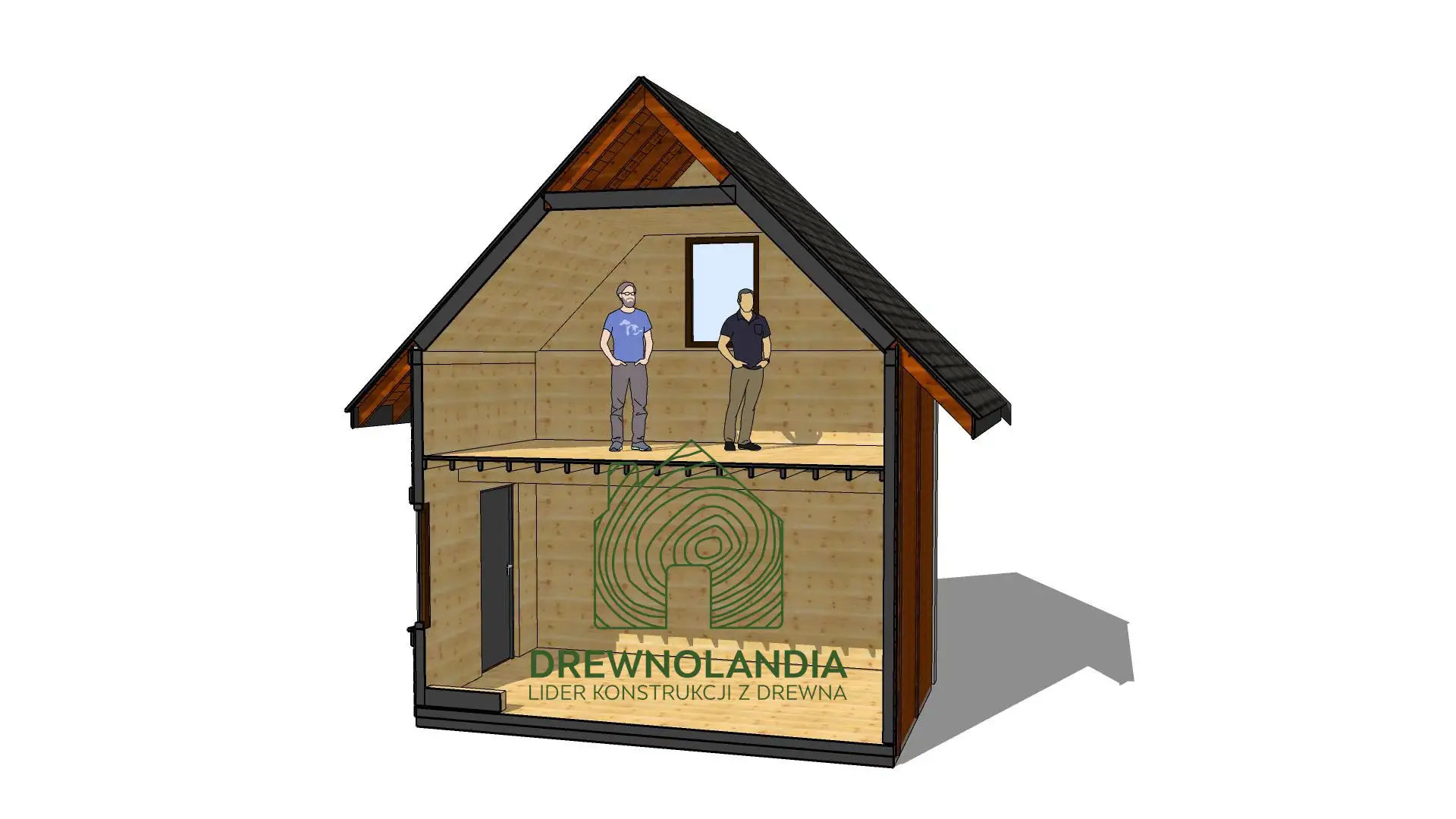 Domek Albert I SSO 7mx5m