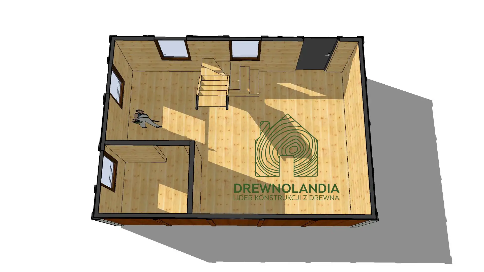 Domek Albert I SSO 7mx5m