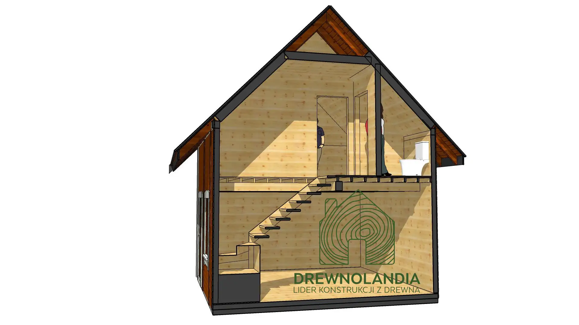 Domek Albert I CRA 7mx5m