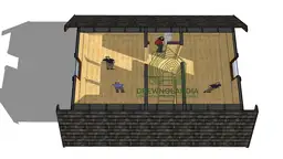 Domek Albert I CRA 7mx5m  - zdjęcie 14