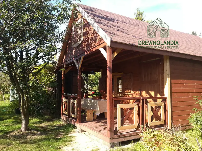 Domek Amadeusz II - 6x4m (SSO)