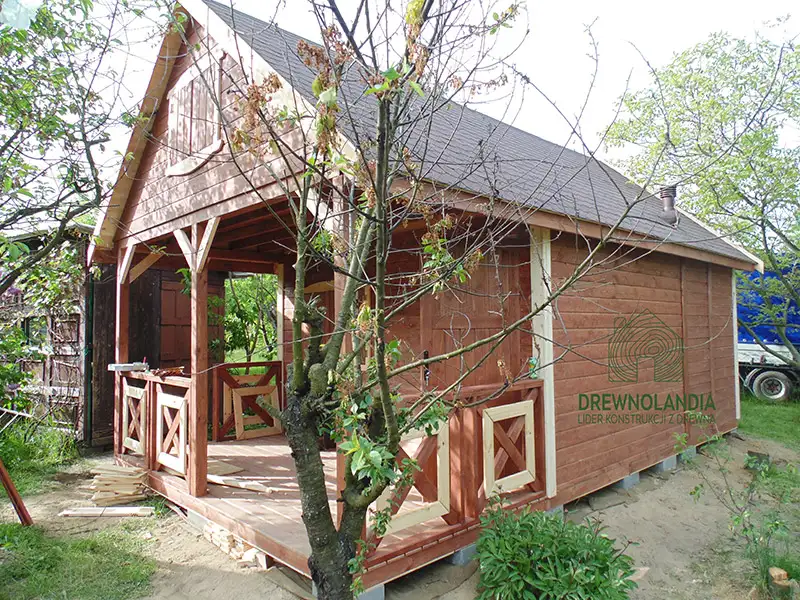 Domek Amadeusz II - 6x4m (SSO)