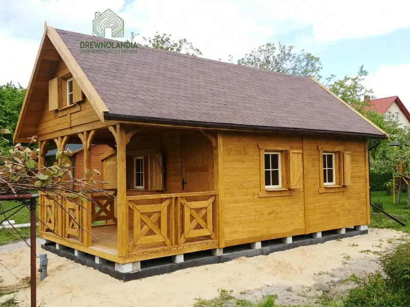 Domek Amadeusz II - 6x4m (SSO)