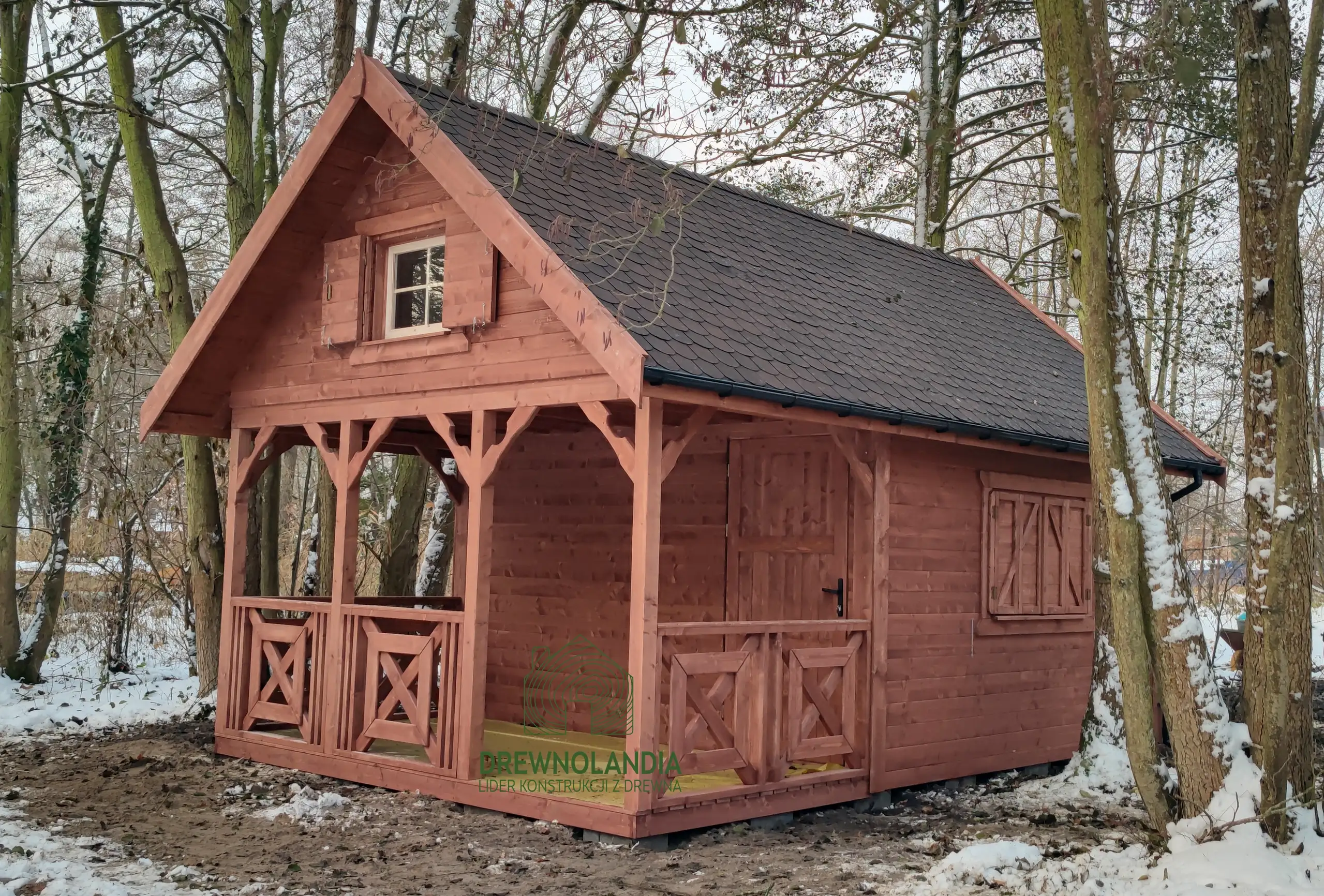 Domek Amadeusz II - 6x4m (SSO)