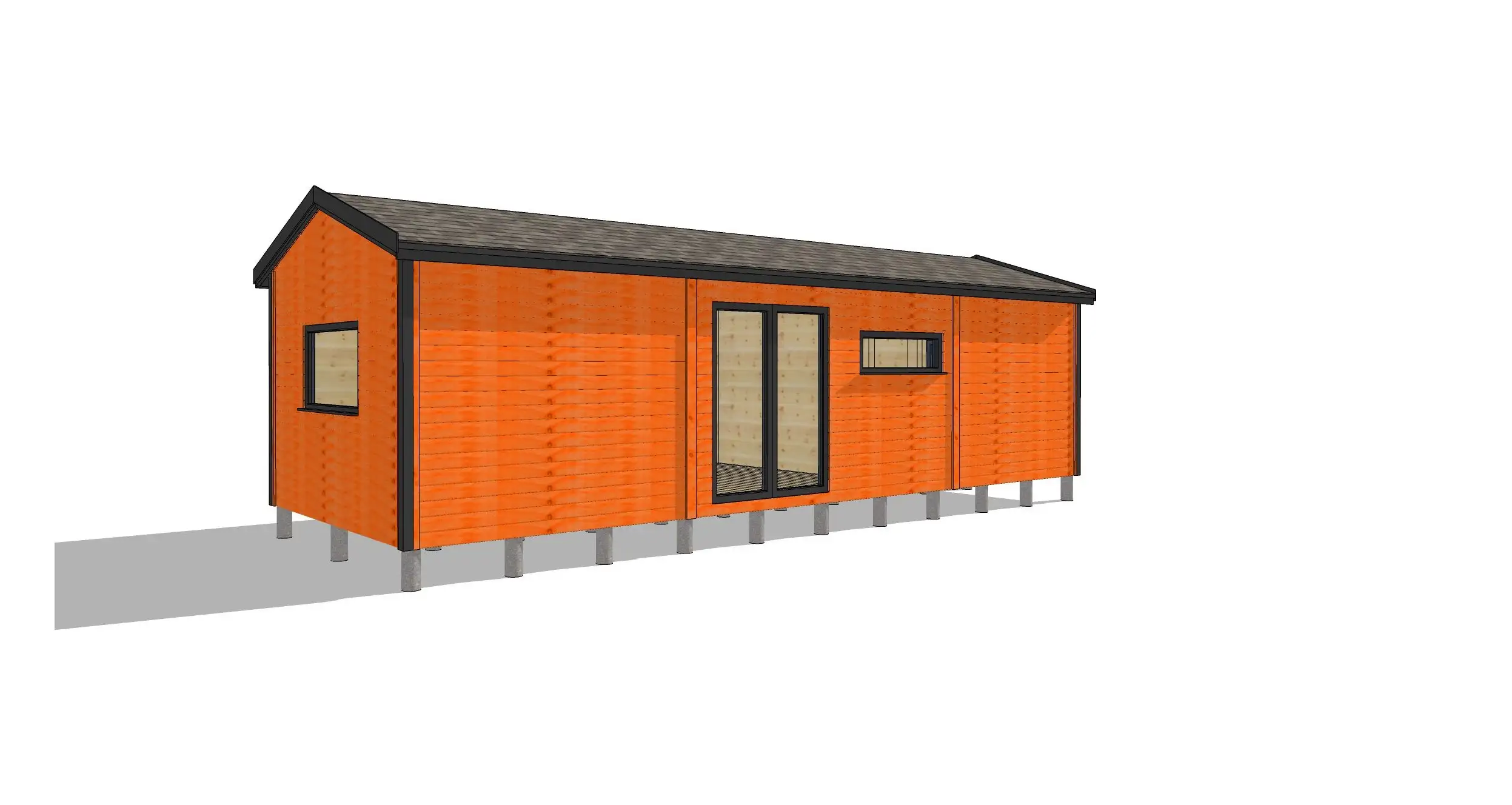 Domek Ariel CRA - 10m x 3,5m