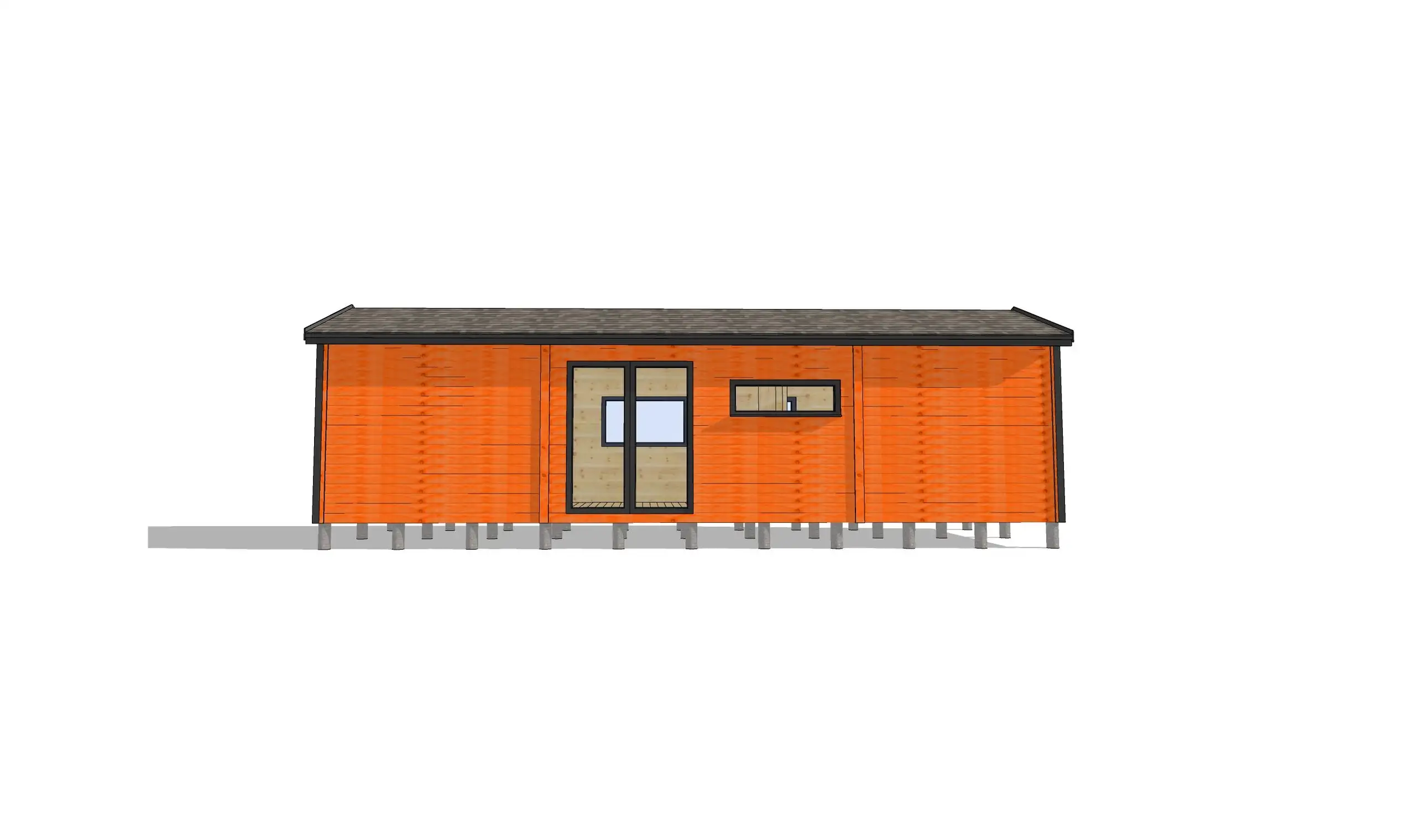 Domek Ariel WT2021 - 10m x 3,5m