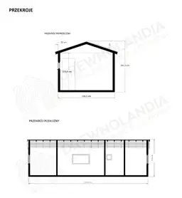 Domek Ariel WT2021 - 10m x 3,5m - zdjęcie 22