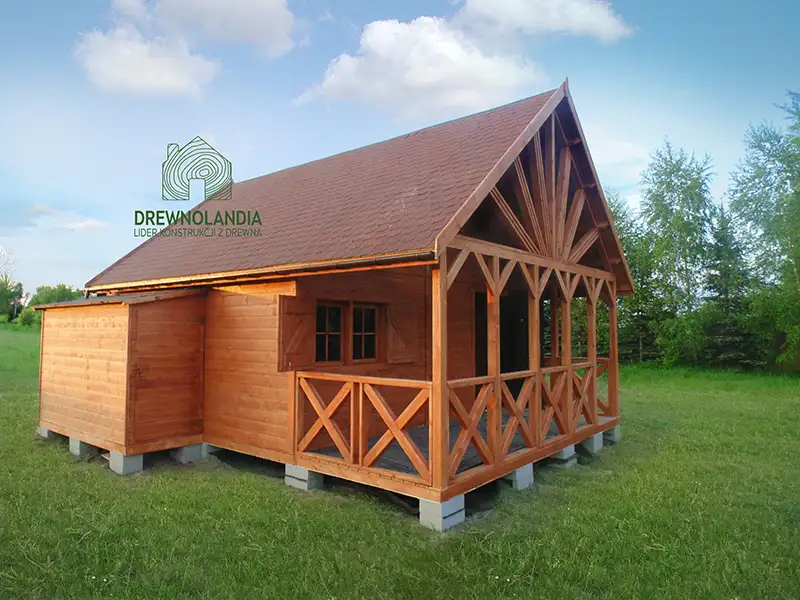 Domek Bolesław - 6x3m (SSO)