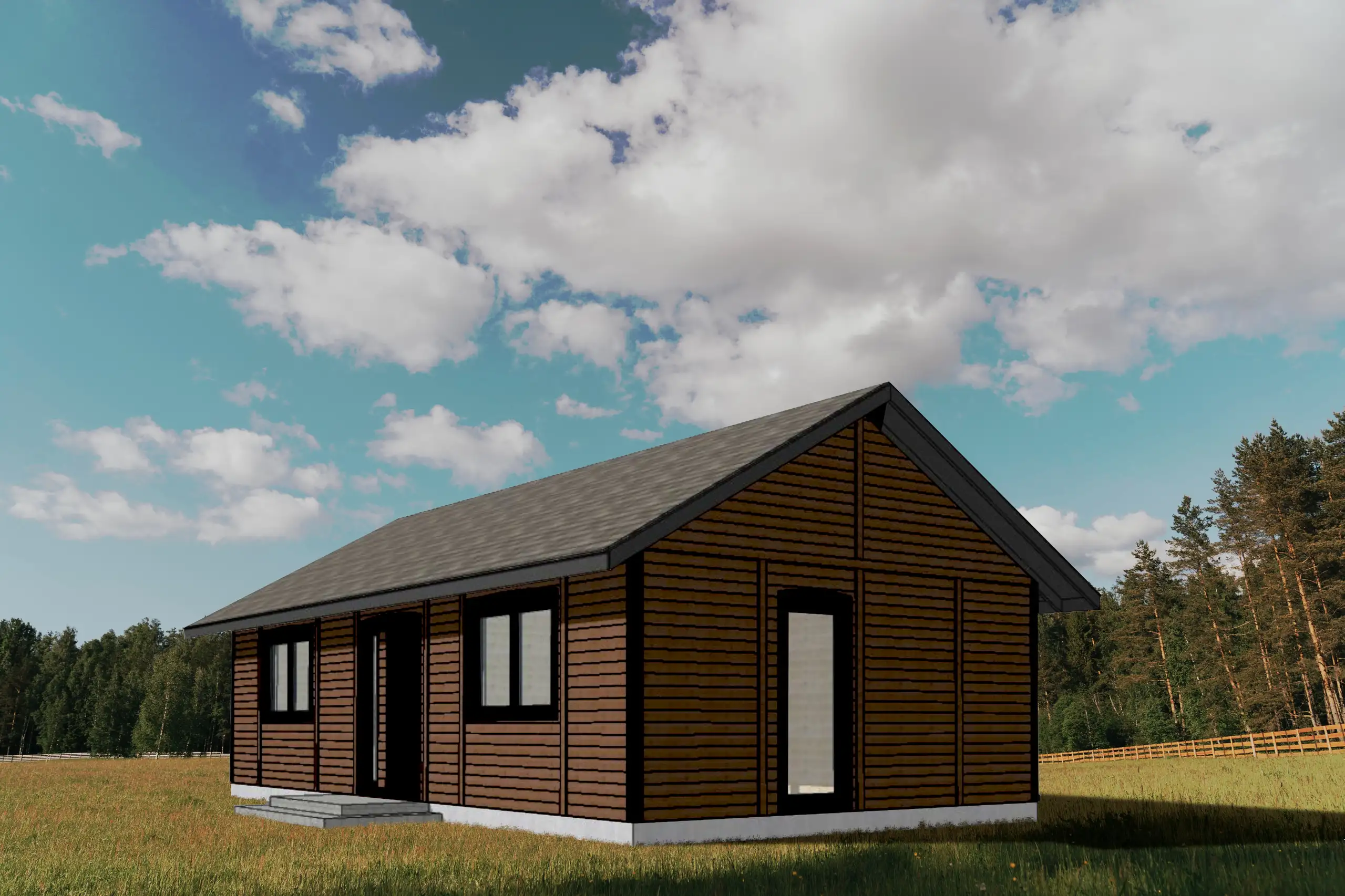 Domek Antoni - 70 m² (SSO)