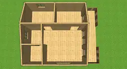 Domek Norbert IV 5,9m x 5,9m (CRA) - zdjęcie 56