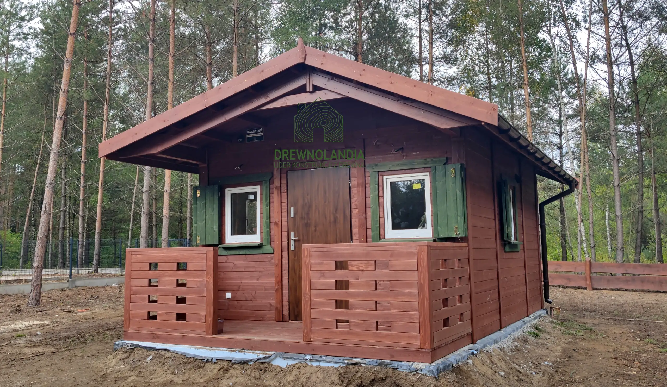 Domek Norbert IV 5,9m x 5,9m (CRA)