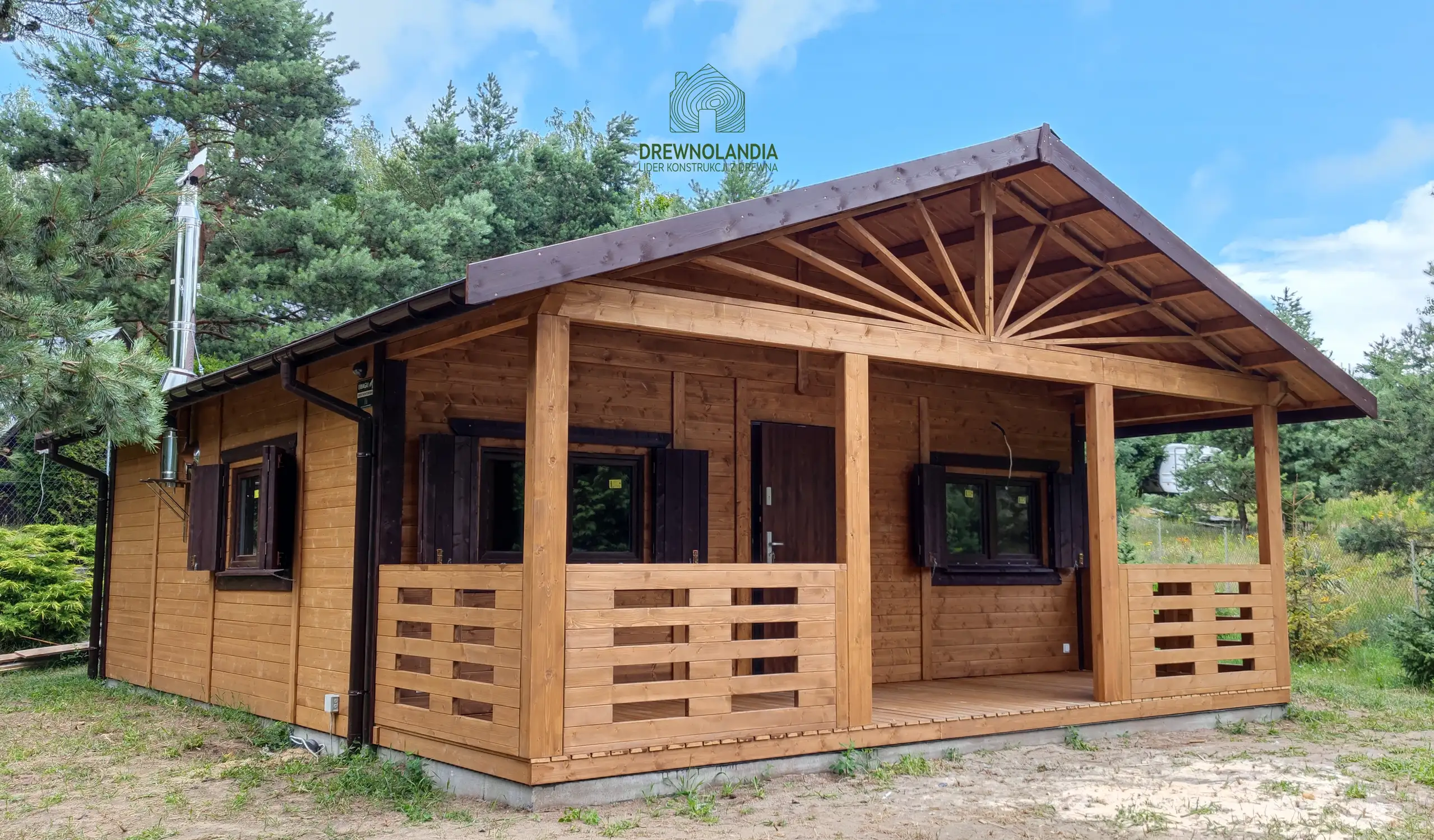 Domek Norbert IV 5,9m x 5,9m (CRA)