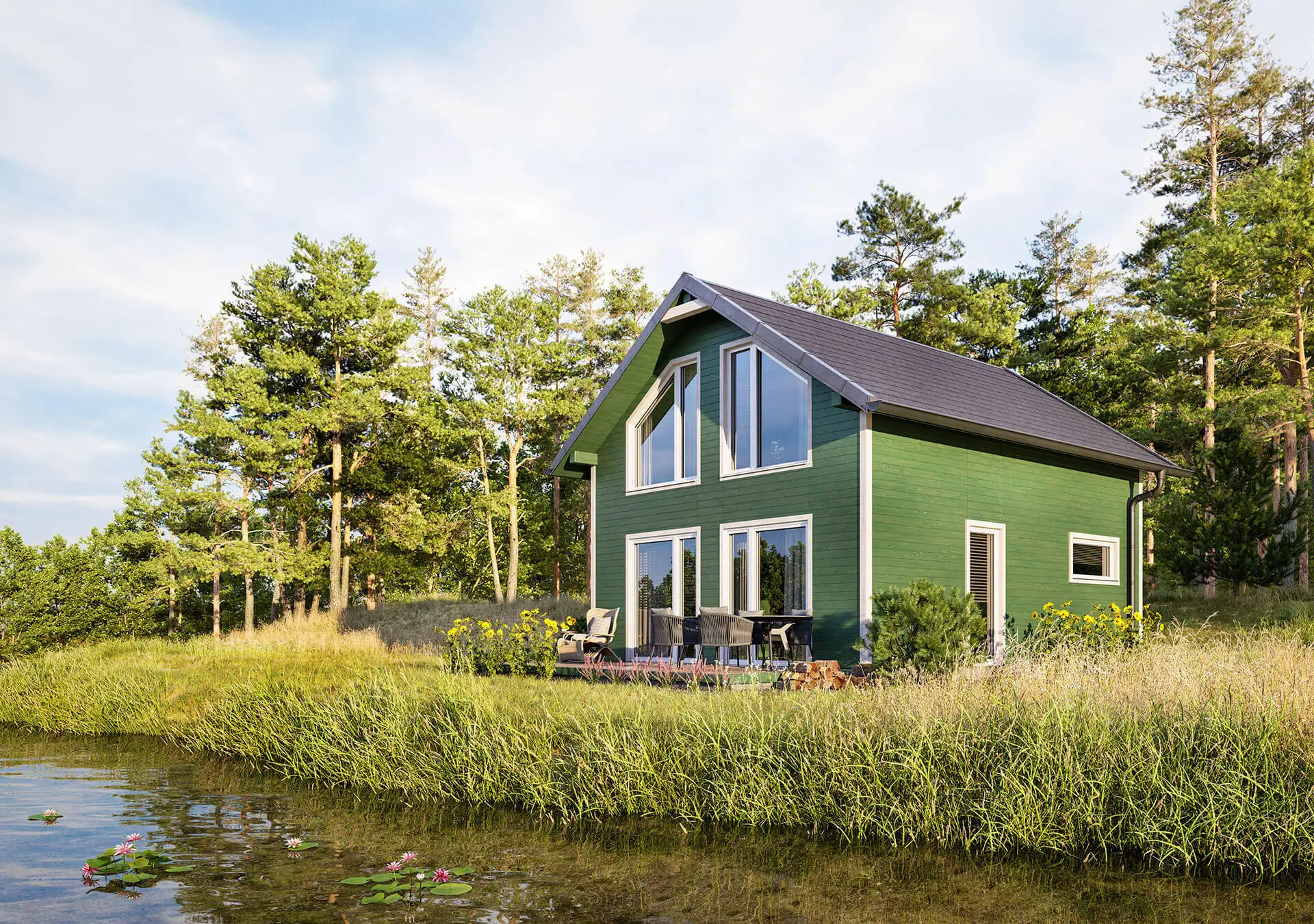 Domek Cyprian - 50 m2 zabudowy (CRA)