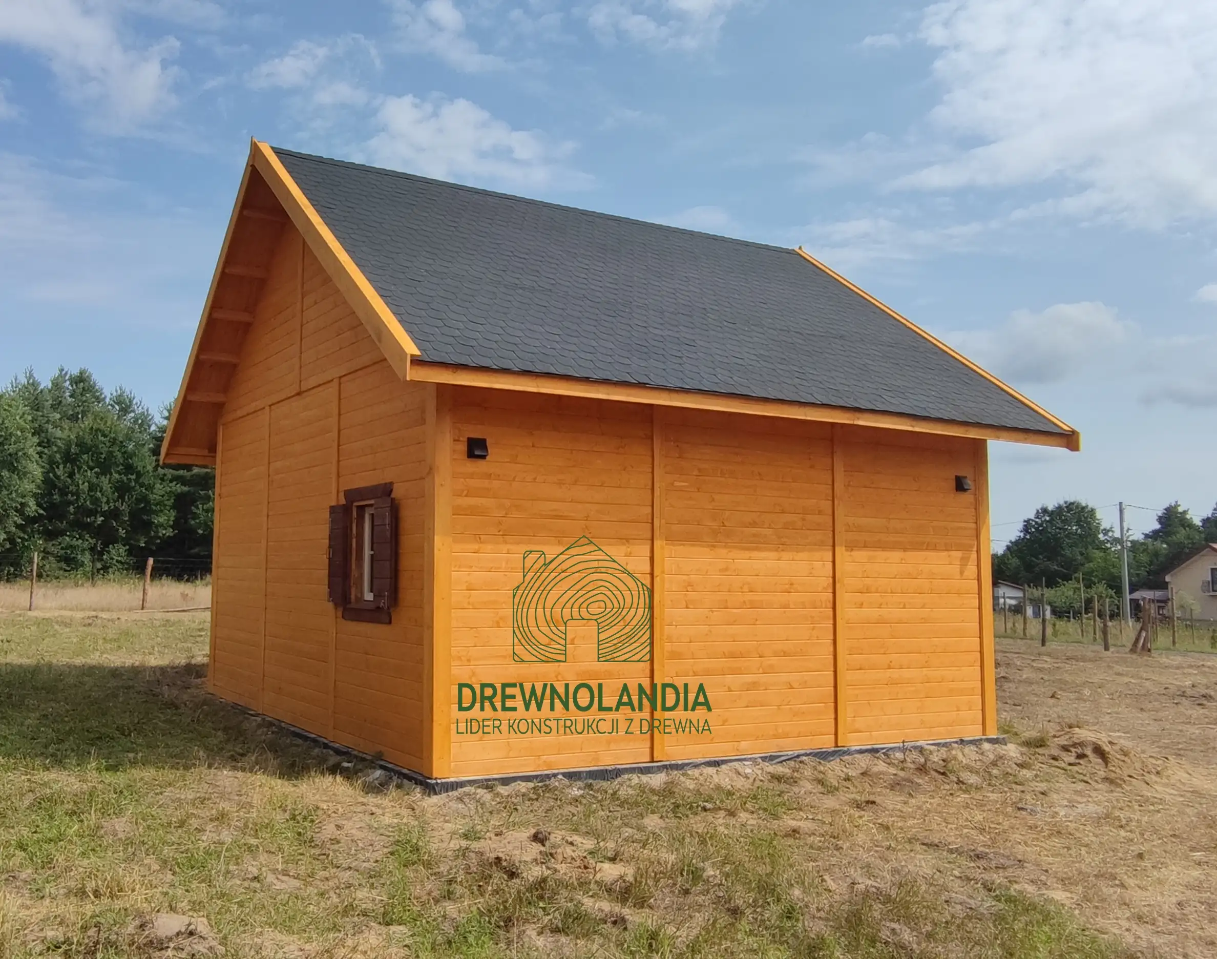 Domek Fabian IV - 5,9x5,9m (SSO)