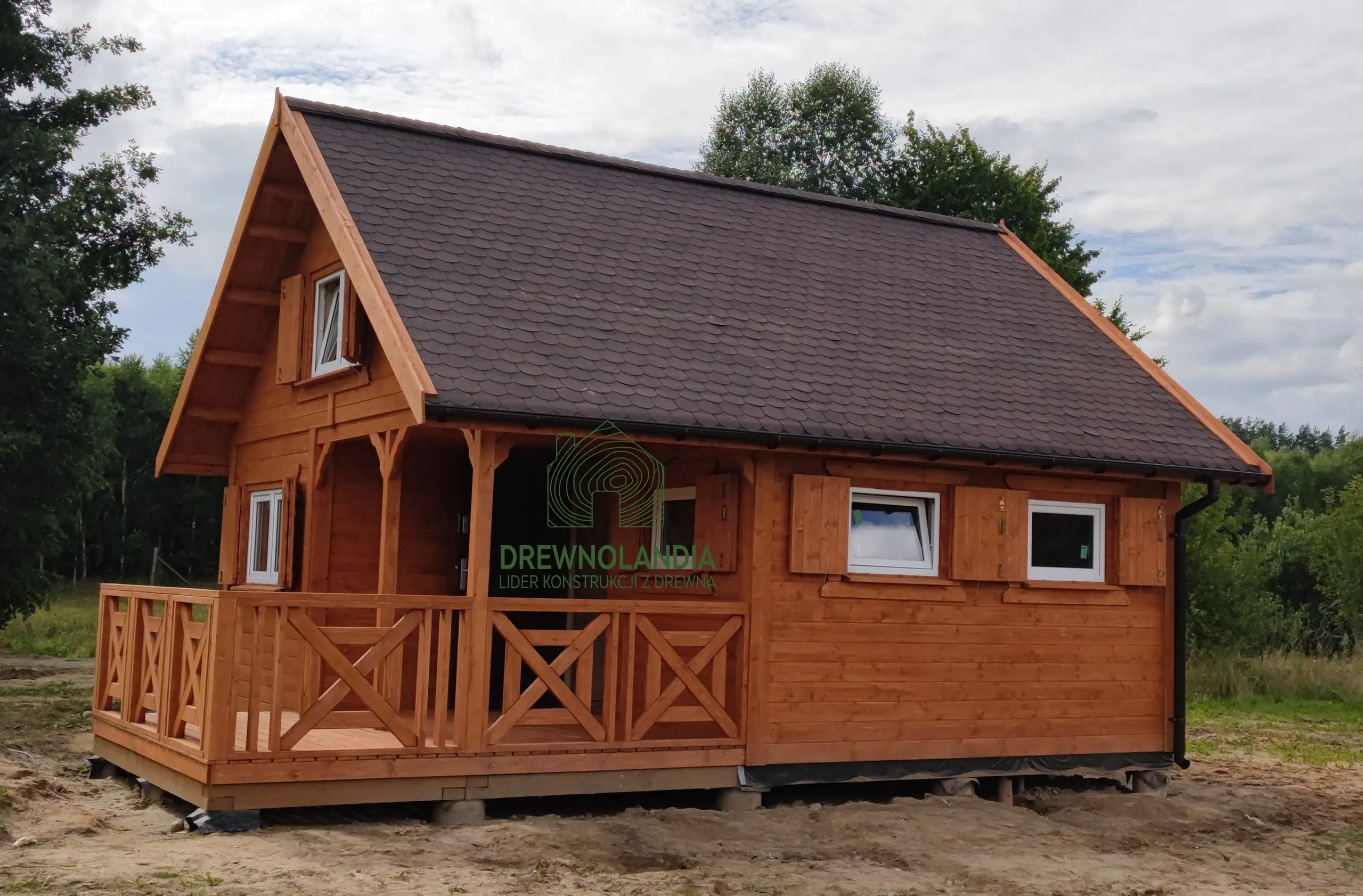 Domek Fabian IV - 5,9x5,9m (SSO)