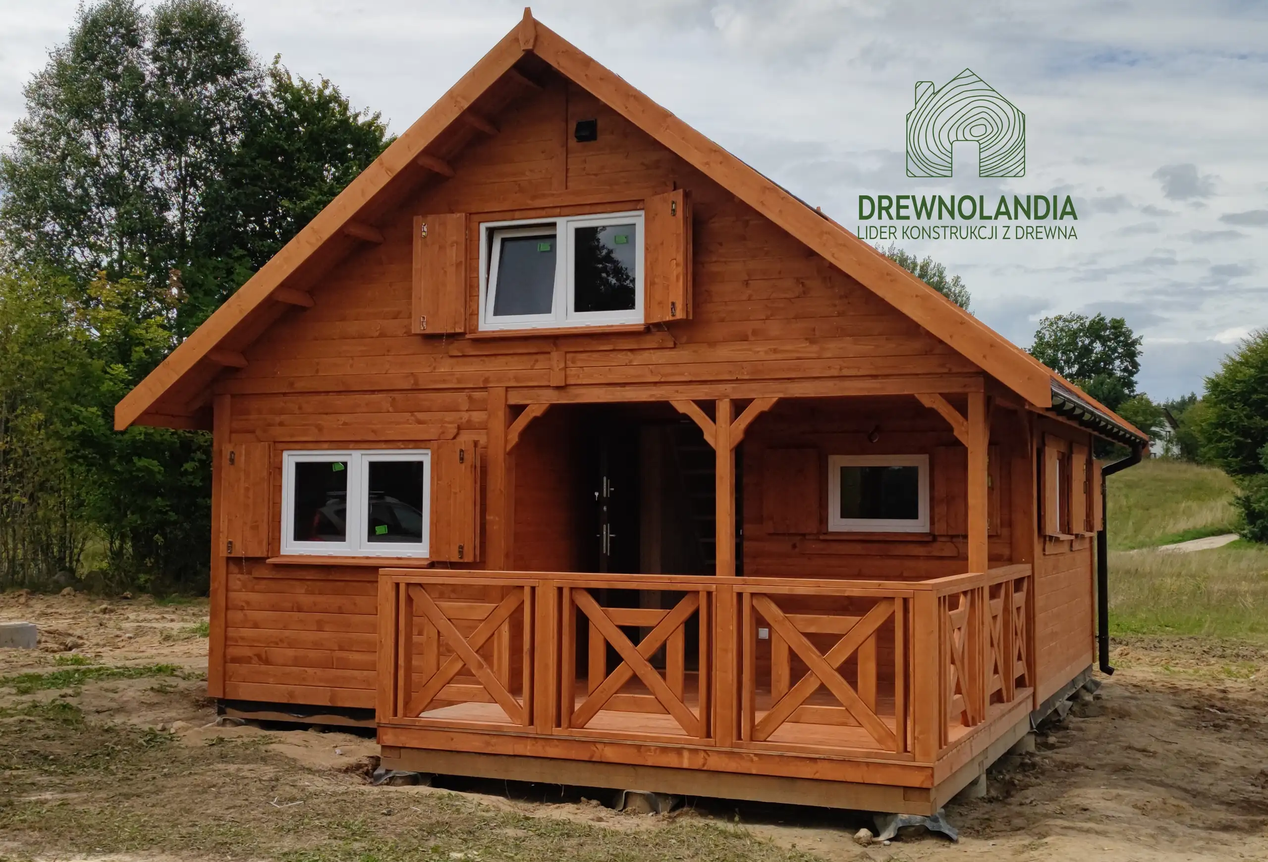 Domek Fabian IV - 5,9x5,9m (SSO)